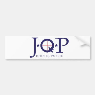 JQP-Bumpersticker Bumpersticker