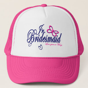 Jr. Bridesmaid/Butterfly Theme Trucker Pet