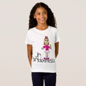 Jr. Bridesmaid T-shirt Apparel (Voorkant volledig)