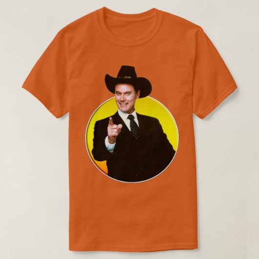 JR Ewing wil je een Dallas T-shirt (Design voorkant)
