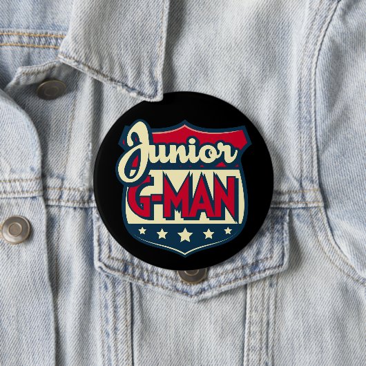 Jr. G-Man Button (In situ)