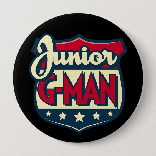 Jr. G-Man Button (Voorkant)