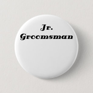 Jr Groomsman Ronde Button 5,7 Cm