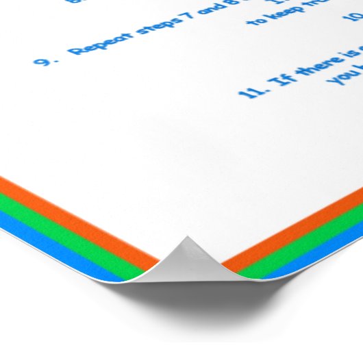 Jr. Heart Squad Compressions-Only CPR Poster Lg (Hoek)