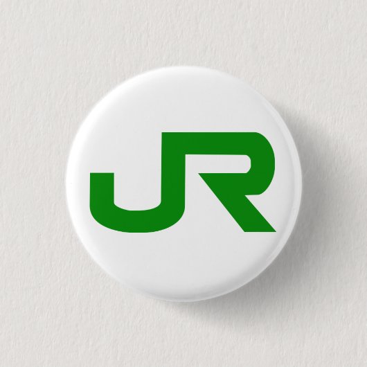 JR Logo Ronde Button 3,2 Cm (Voorkant)