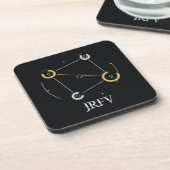 JRFV Constellatie Dial Set van 6 Bier Onderzetter (Linkerzijde)