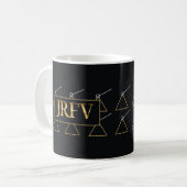 JRFV Driehoekscircuit Koffiemok (Voorkant links)