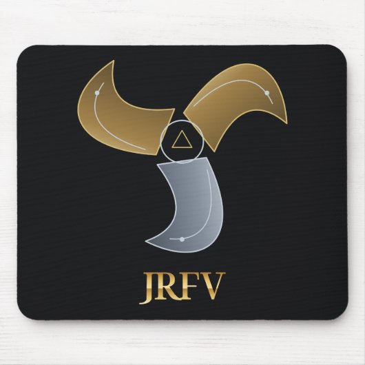 JRFV Tidal Triquetra Muismat (Voorkant)