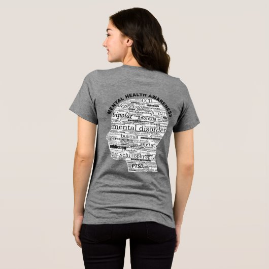 JRG Courageous Step 2S Tri-Blend Shirt (Achterkant volledig)