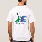 JRH-Schaats en -Surf T-shirt (Achterkant)
