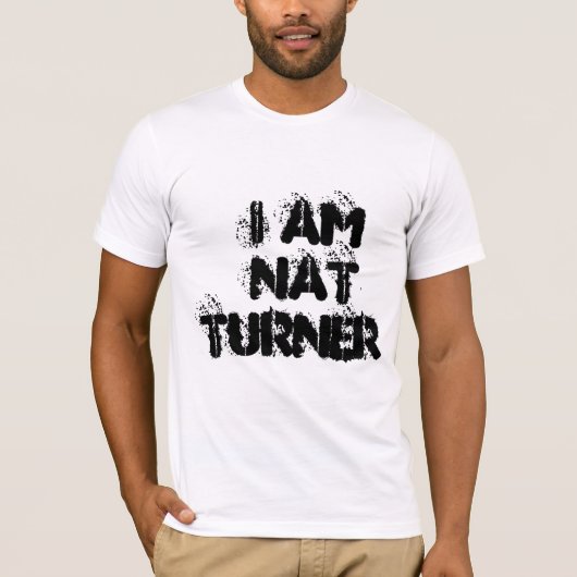 JRK Ik ben Nat Turner T-shirt (Voorkant)