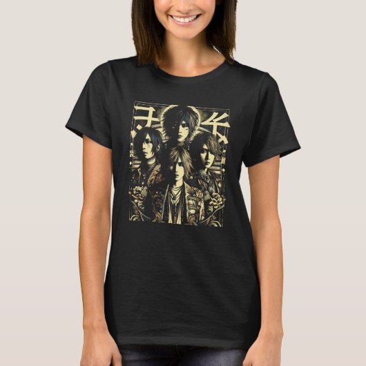 Jrock Band  T-shirt (Voorkant)