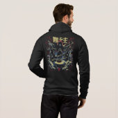 Jrock Band Vintage Hoodie (Achterkant volledig)