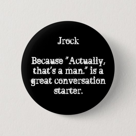 Jrock Ronde Button 5,7 Cm (Voorkant)