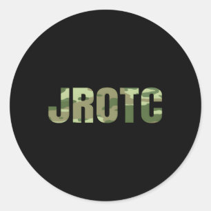 JROTC Cadet Verenigde Staten Junior ROTC Ronde Sticker
