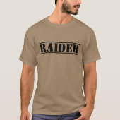 JROTC Raider No Excuses Mannen T-Shirt (Voorkant)