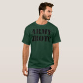 JROTC Retro-shirt voor militair leger T-shirt (Voorkant volledig)