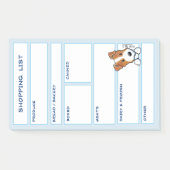 JRT Hond boodschappenlijst Post-it® Notes (Voorkant)