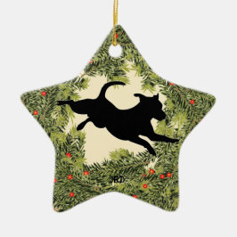 JRT Wreath Keramisch Ornament