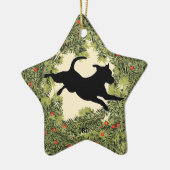 JRT Wreath Keramisch Ornament (Links)
