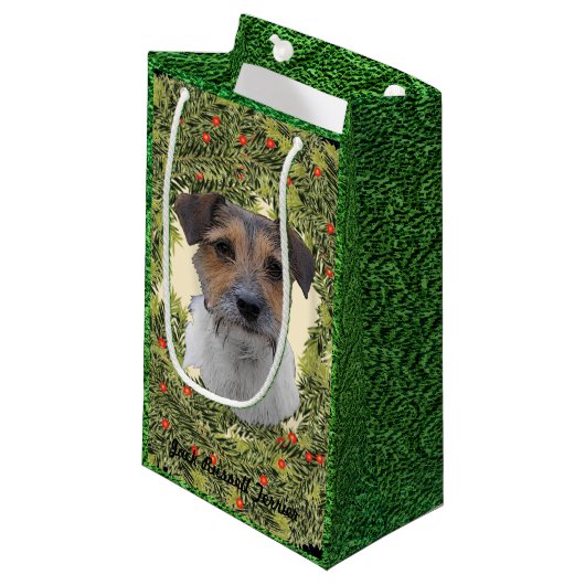 JRT Wreath Klein Cadeauzakje (Voorkant Gekanteld)