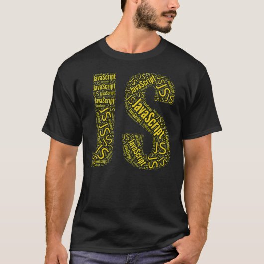 JS JavaScript Classic T-Shirt (Voorkant)