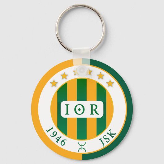 JS Kabylie sleutelhanger (Voorkant)