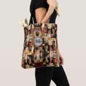 JS Sargent Famous Portrets Collage Monogram Tote Bag (Dichtbij)