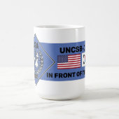 JSA-Mok UNCSB - Stripe Koffiemok (Center)