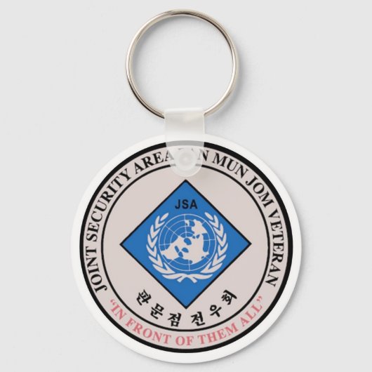 JSA Veteran Sleutelhanger (Voorkant)