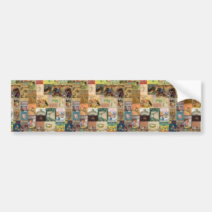 JSBC2 HET COLLECTIE KLEURRIJKE A VAN DE DEKKING VA BUMPERSTICKER