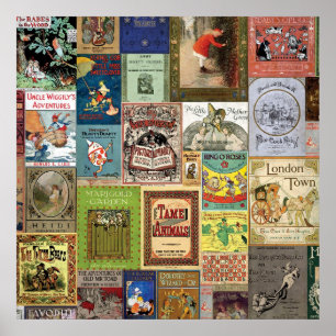 JSBC BOOK HOESJES BOOKCOVERS COLLECTIE COLORFUL AS POSTER