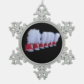 JSU SHAKO TIN SNEEUWVLOK ORNAMENT