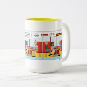 JT009 TWEEKLEURIGE KOFFIEMOK (Voorkant rechts)