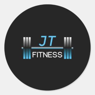 JT Fitness Dumbbell Ronde Sticker