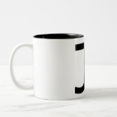 JT-Mok Tweekleurige Koffiemok (Links)