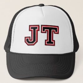 "JT" Monogram Trucker Pet