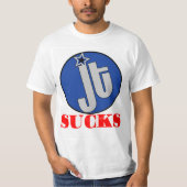 JT SUCKS T-SHIRT (Voorkant)