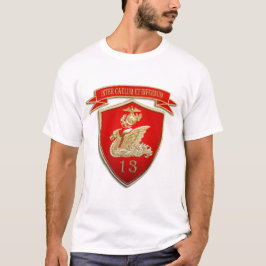JTF-13 embleem (goud) T-shirt