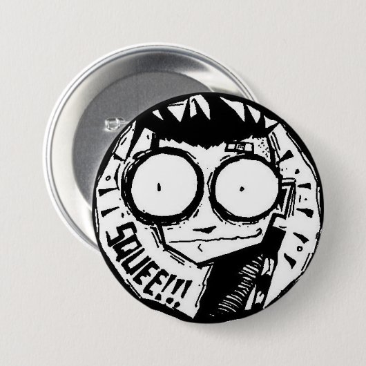 JTHM-toets Ronde Button 7,6 Cm (Voorkant /achterkant)