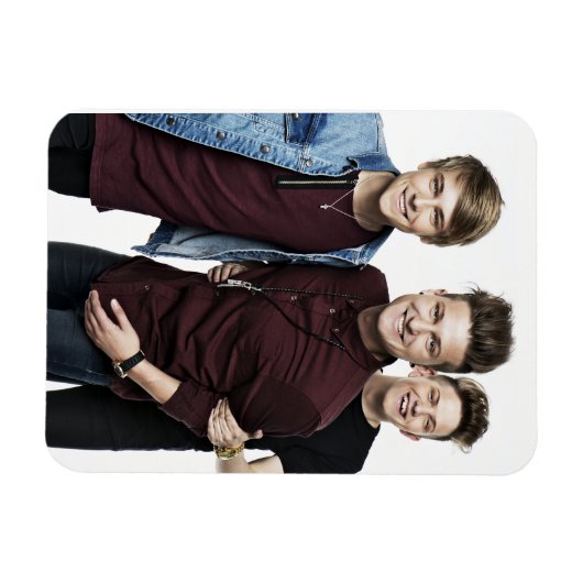 JTR 3 "x4" fotomagneet Magneet (Horizontaal)