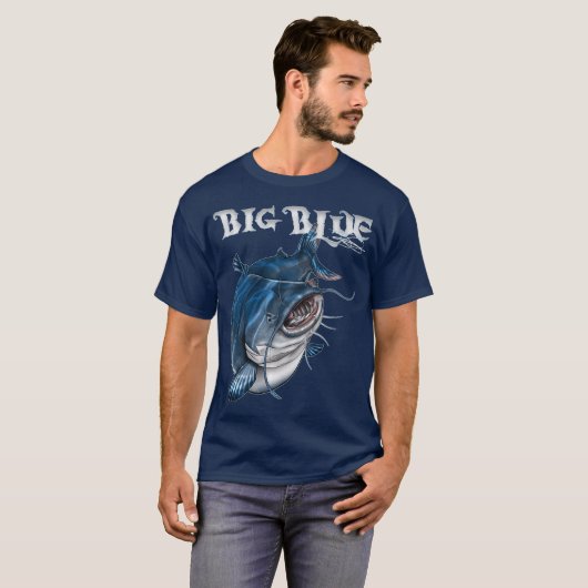 JTrexx Blue Catfish T-shirt (Voorkant volledig)