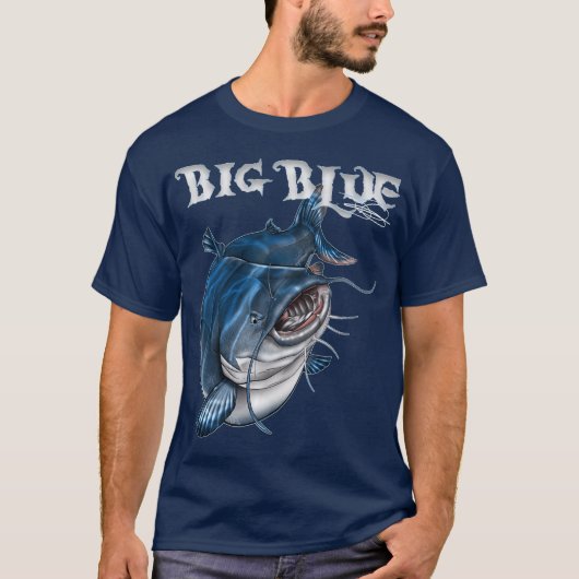 JTrexx Blue Catfish T-shirt (Voorkant)