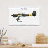 Ju 87 Load 2 Poster (Keuken)