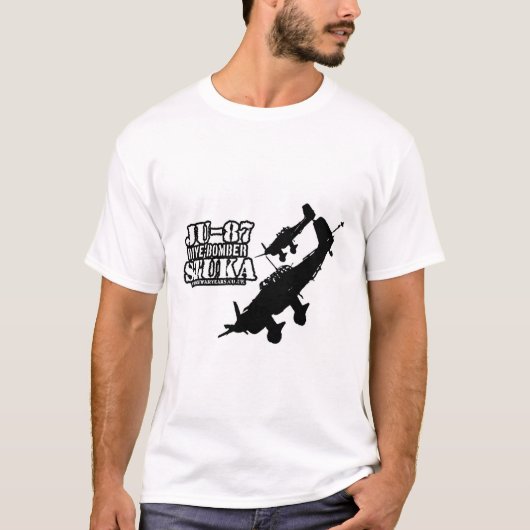 Ju-87 Stuka T-shirt (Voorkant)