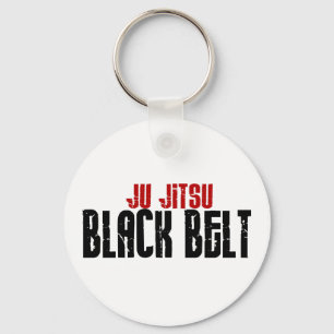 Ju Jitsu Black Belt Sleutelhanger