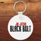 Ju Jitsu Black Belt Sleutelhanger (Voorkant)