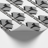 Ju Jitsu Gift Wrapping Paper Martial Arts giften Cadeaupapier (Hoek)