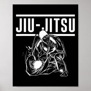 Ju Jutsu Martial Arts Japanse Vechtkunst Riem T Poster