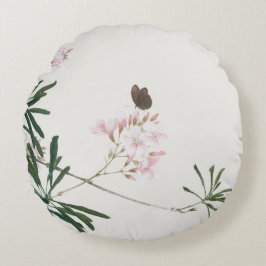 Ju Lian Fine Art Natuurprintcollectie Rond Kussen